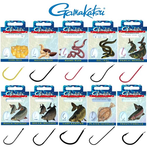 Gamakatsu einzelhaken gebunden - gamakatsu,