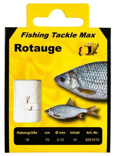 Ftm rotauge haken rot - haken, gebunden