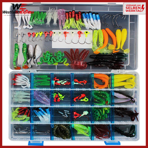 Kunstköder set gummifische - kunstköder,