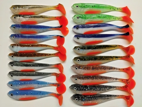 Gummifische aew ukel set - gummifische,
