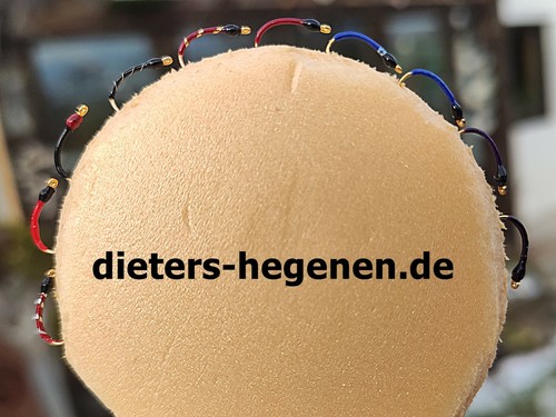 Nymphen gr 16 hegene - st.,