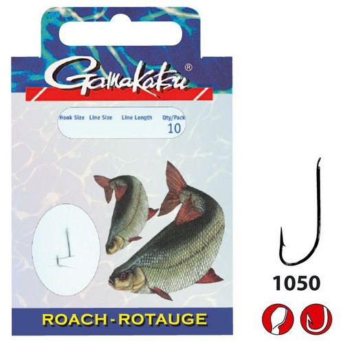 Gamakatsu booklet roach - roach, 1050n