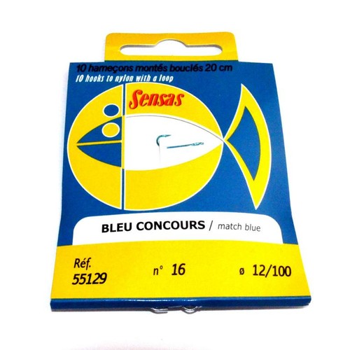 Sensas vorfachhaken match blue - sensas,