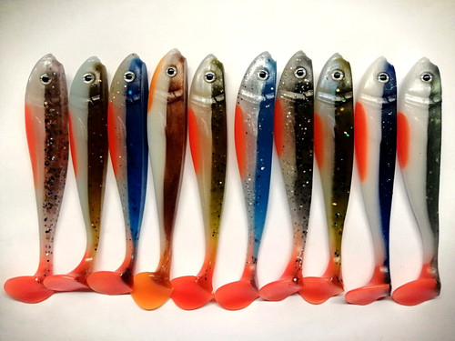 Aew gummifische ukel 9cm - 10,